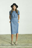 Ella Chambray Dress