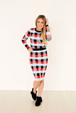 Courtney Plaid Two-Piece Dress