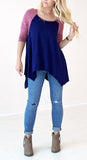 Baseball Tunic in Navy